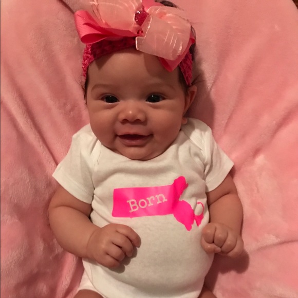 Custom onesie with state “born” - Picture 2 of 2